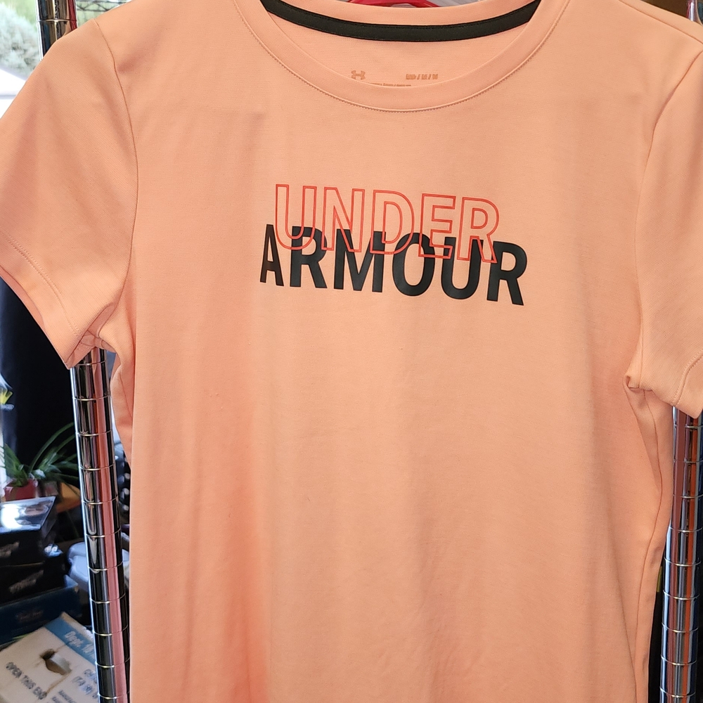 Under Armour Peach Short Sleeve Tee